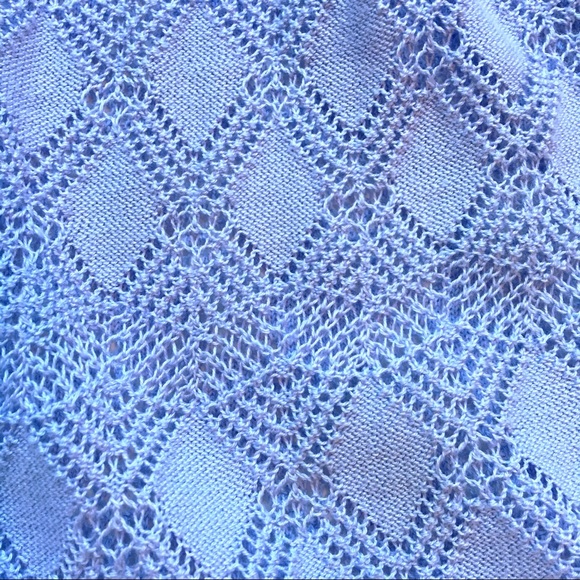 🌸 Talbots Crochet Cardigan - Size S - Picture 3 of 4